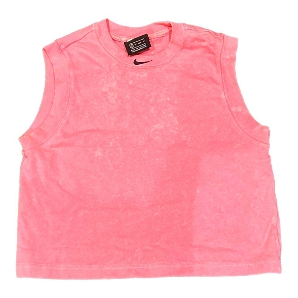 NWOT Limited edition Nike Retro Asid Wash Neon Cropped Tank Pink